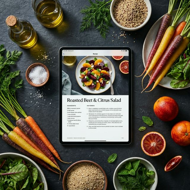 Materiais de Alimentação e Receitas Paradox8