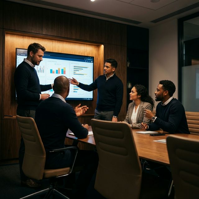 Equipe Paradox8 em reunião